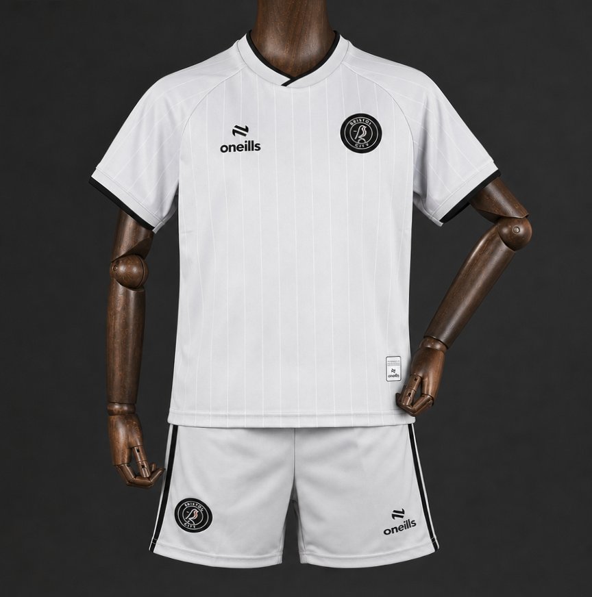 26/27 Kids Bristol City Away Grey Jersey