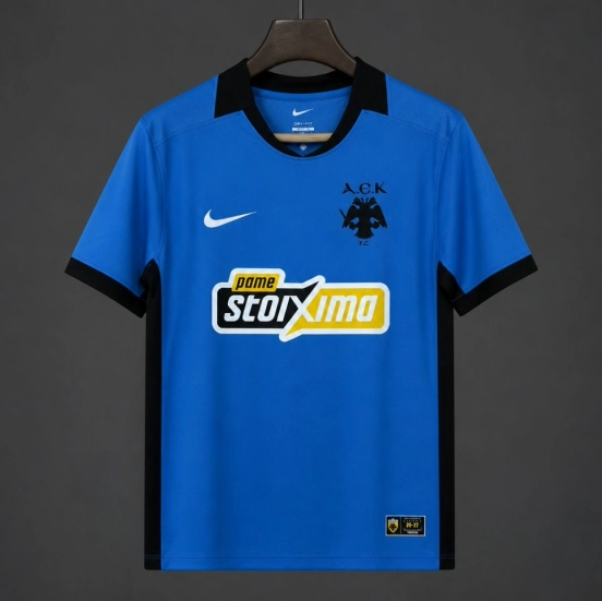 26/27 AEK Athens Third Blue Jesrey