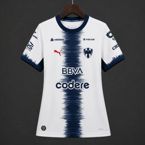 26/27 Women Rayados Monterrey Away White Jersey