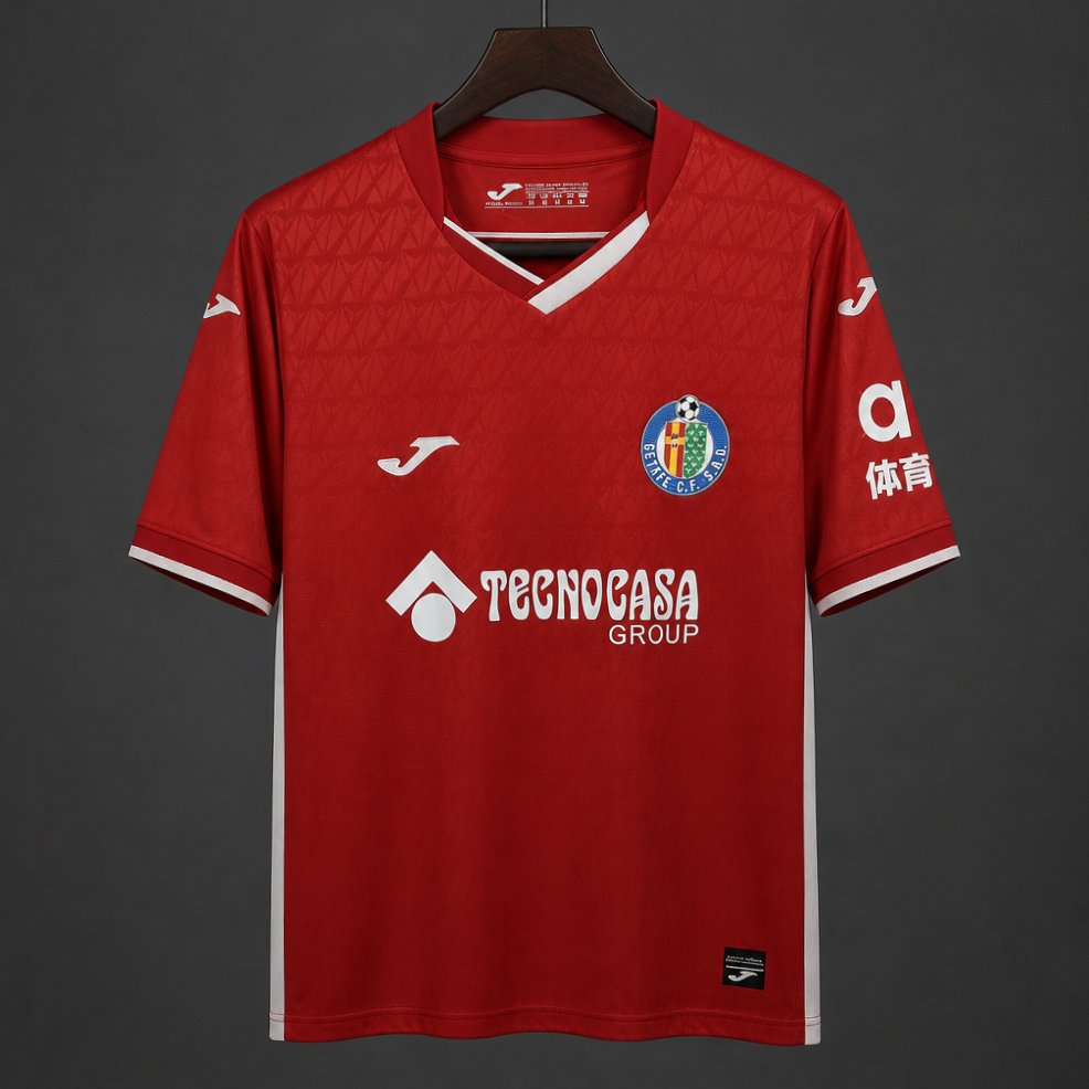 26/27 Getafe Away Red Jersey