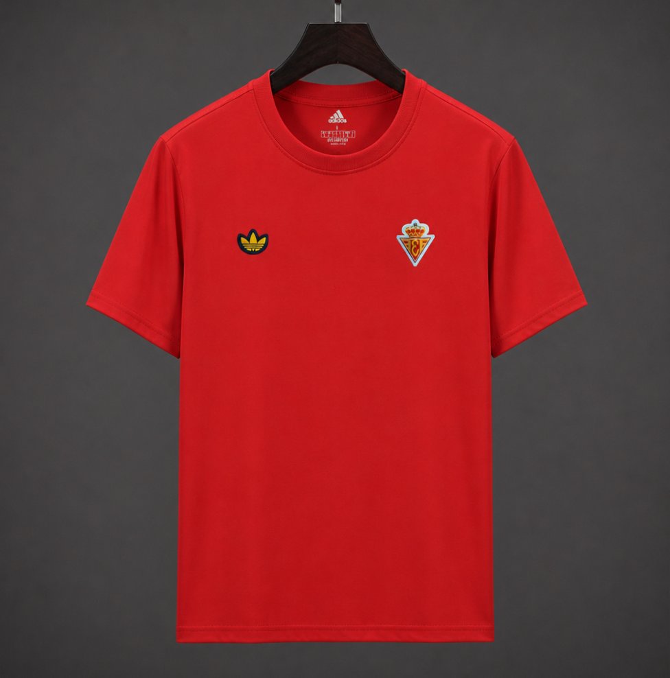 2026 Spain  Retro Embroidered T-Shirt 9 Colors