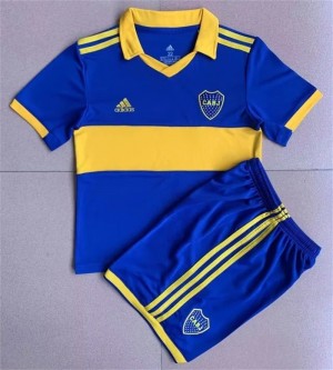 22 - 23 Boca Juniors home kids kit