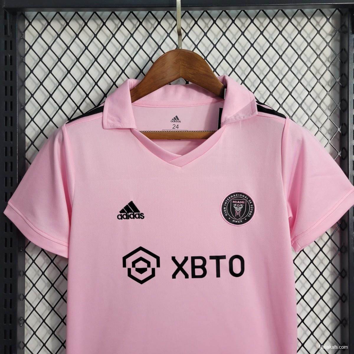 22-23 KIDS Inter Miami CF Home Jersey Size 16-28
